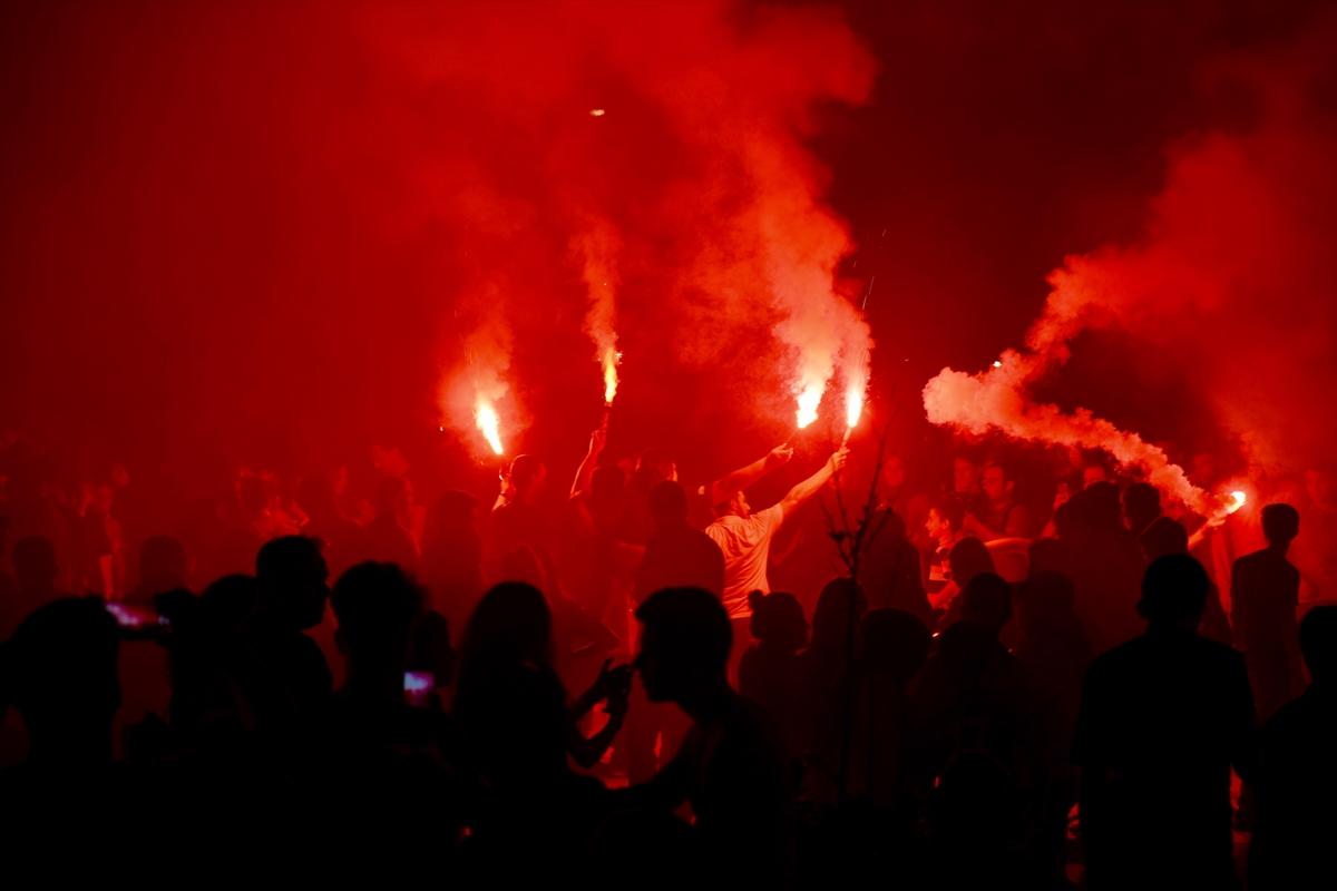 Trabzonspor, taraftarlarıyla 52. yılını kutladı