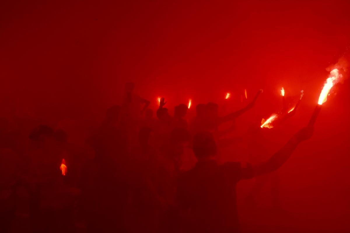 Trabzonspor, taraftarlarıyla 52. yılını kutladı