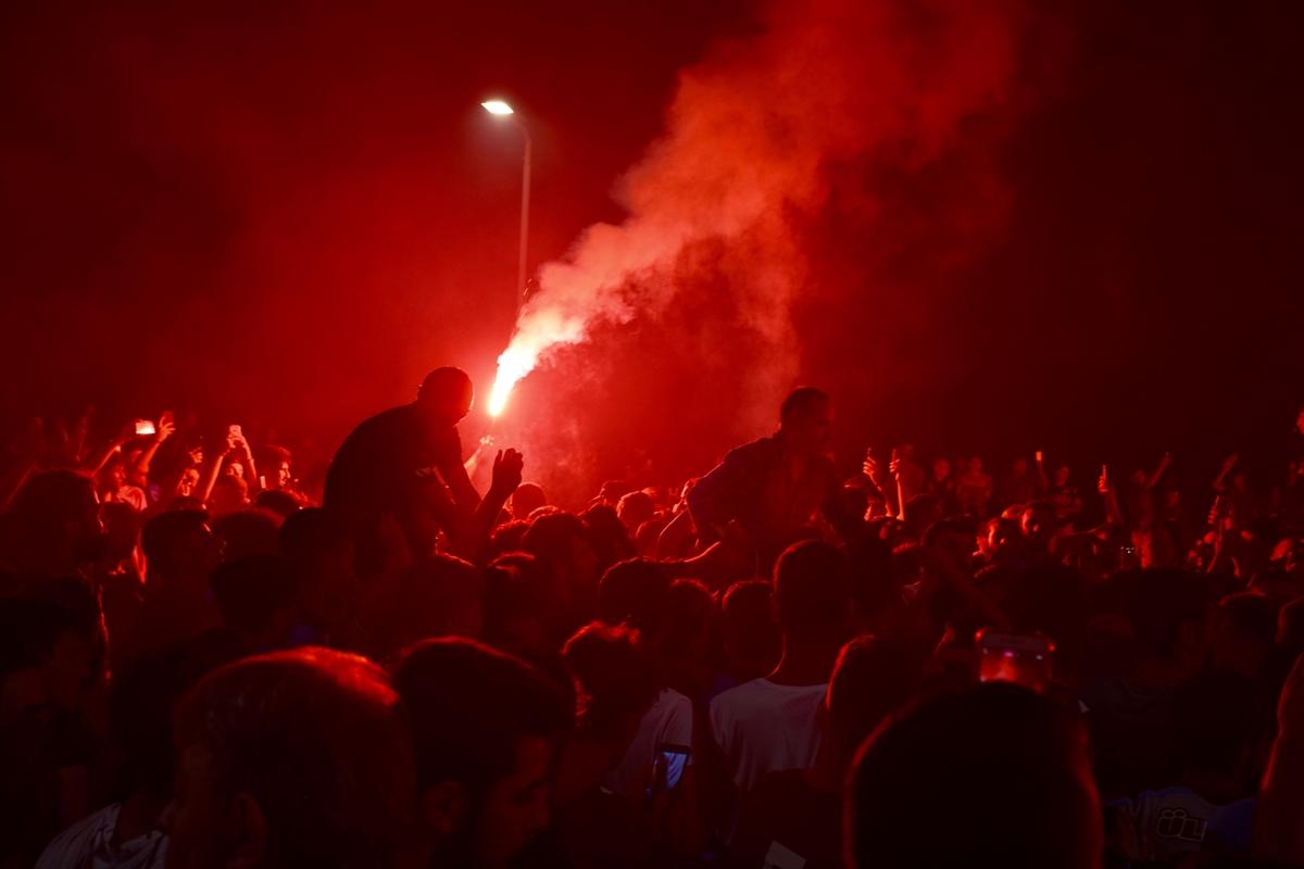 Trabzonspor, taraftarlarıyla 52. yılını kutladı