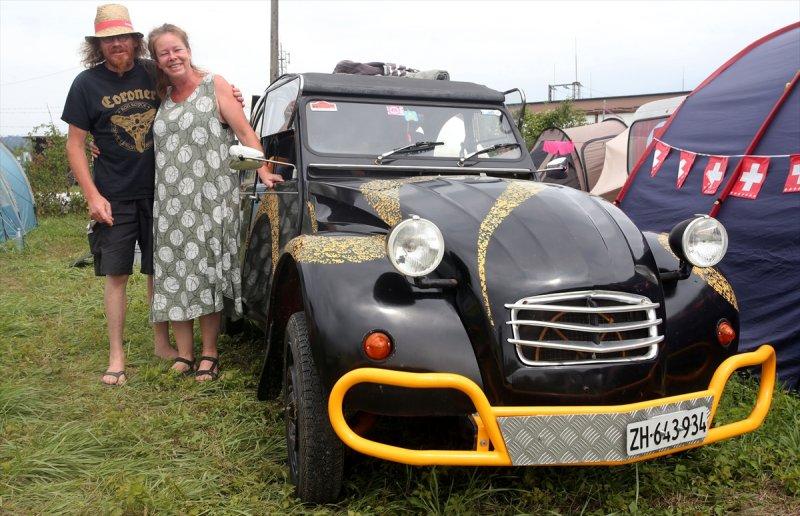 Klasik otomobil tutkunları Hırvatistan'da buluştu