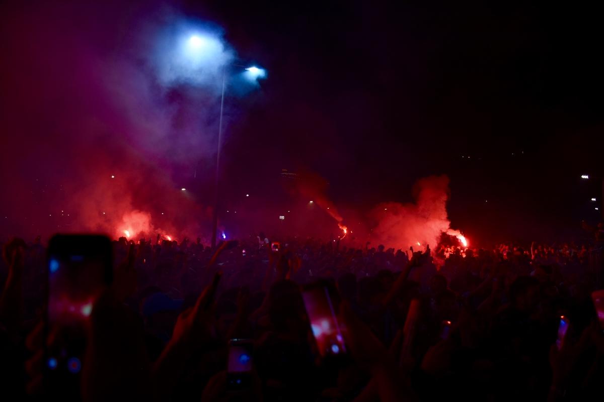 Trabzonspor, taraftarlarıyla 52. yılını kutladı