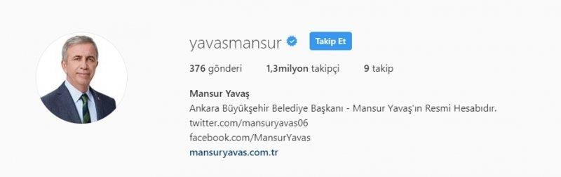 Instagram'da en çok takipçisi olan Türk siyasetçiler