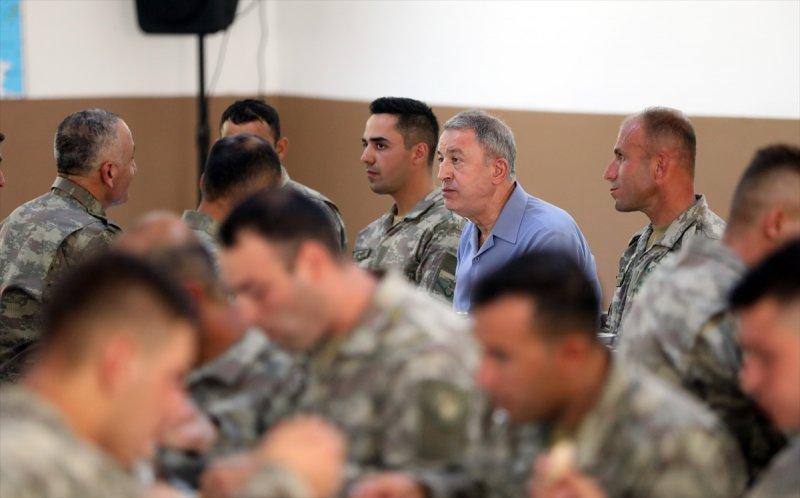 Hulusi Akar KKTC'de: Komşularımız aklını başına alsın