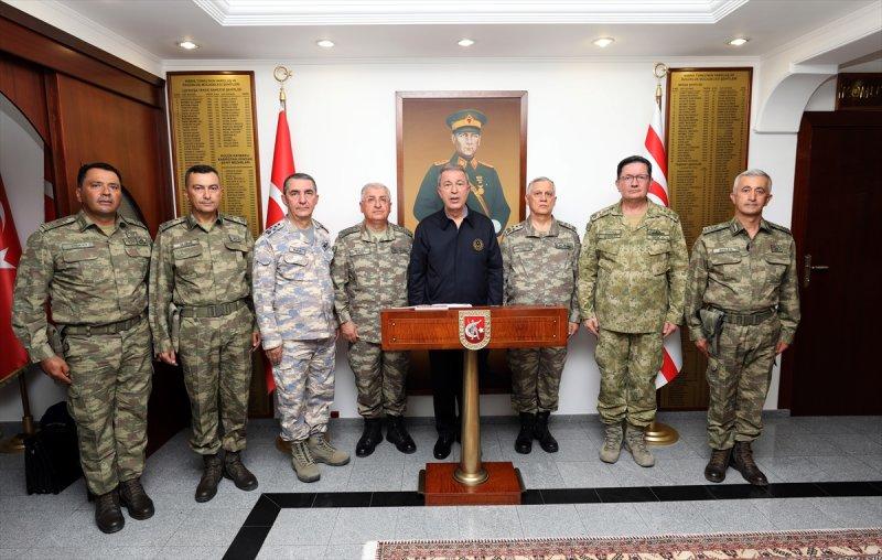 Hulusi Akar KKTC'de: Komşularımız aklını başına alsın