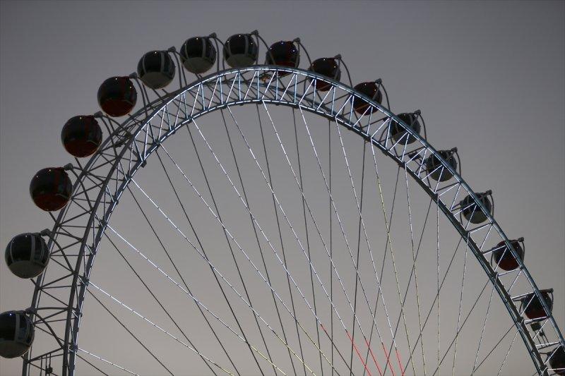 Antalya'da 90 metre yüksekliğinde dönme dolap açılışı