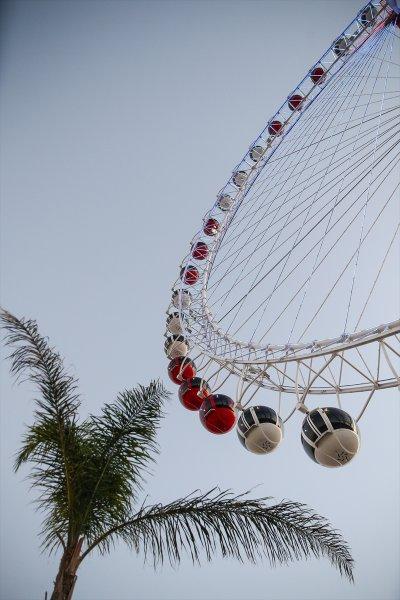 Antalya'da 90 metre yüksekliğinde dönme dolap açılışı