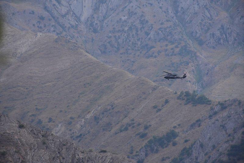 Mağarada teröristlere ait 5 ton yaşam malzemesi bulundu