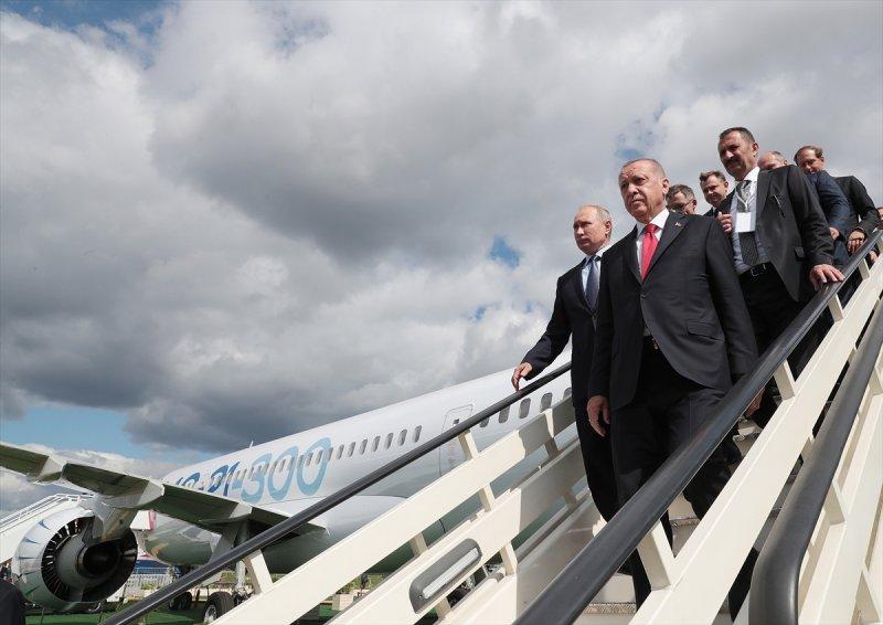 Cumhurbaşkanı Erdoğan Rusya'da