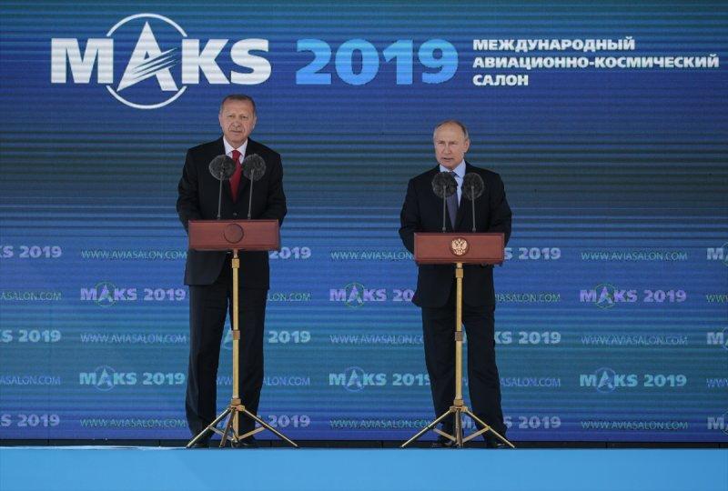 Cumhurbaşkanı Erdoğan Rusya'da