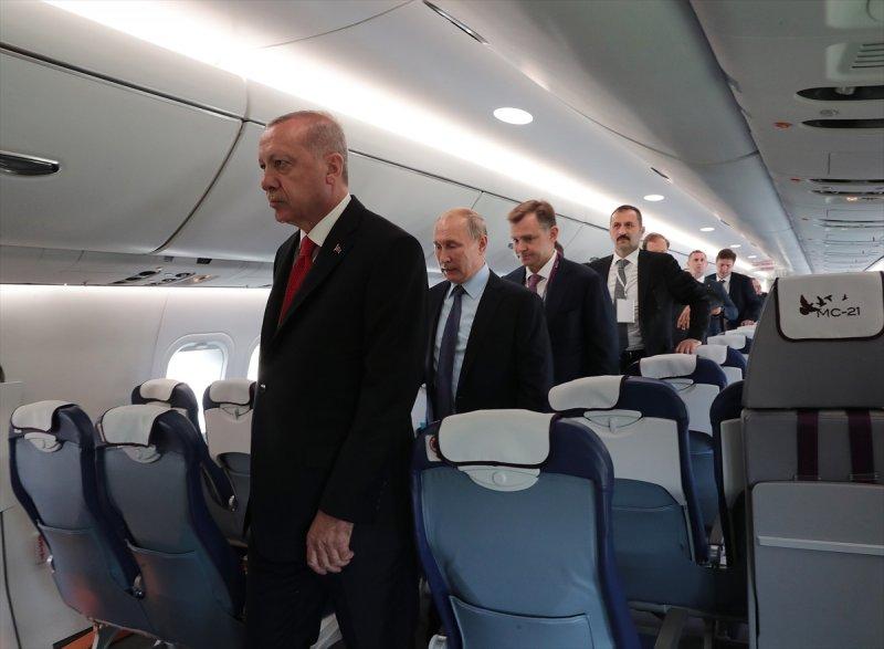 Cumhurbaşkanı Erdoğan Rusya'da