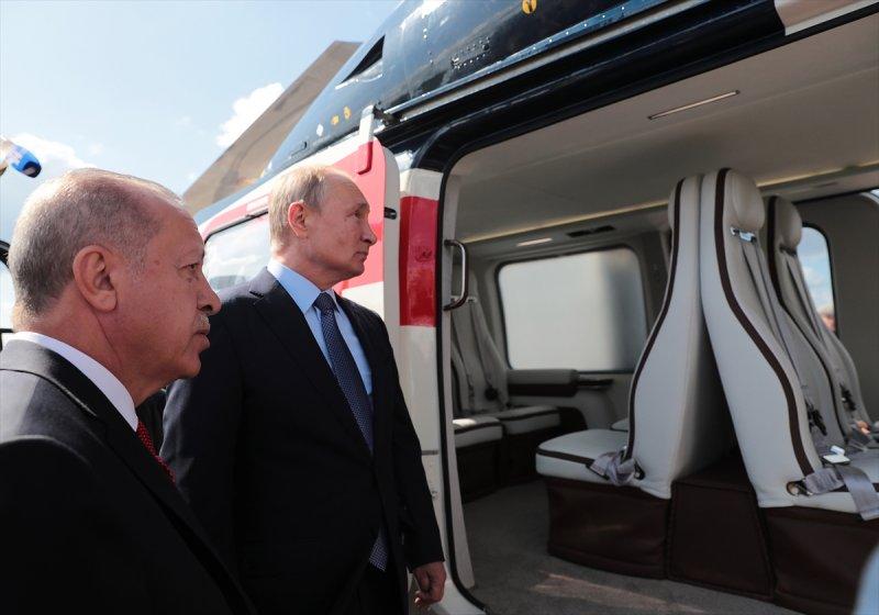 Cumhurbaşkanı Erdoğan Rusya'da