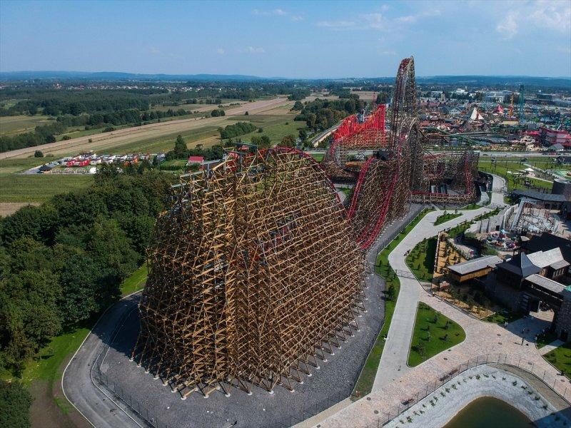Dünyanın en uzun tahta treni Polonya'da  