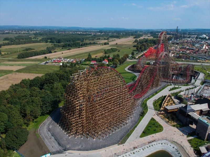 Dünyanın en uzun tahta treni Polonya'da  