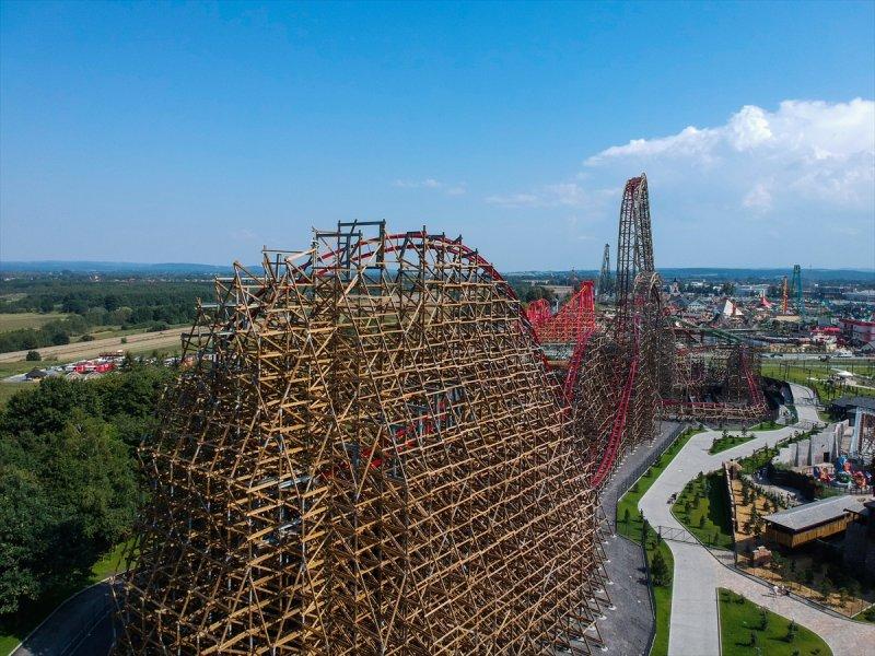 Dünyanın en uzun tahta treni Polonya'da  