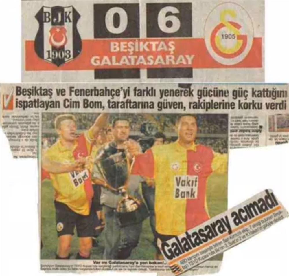 Tarihe damga vuran Beşiktaş-Galatasaray derbileri