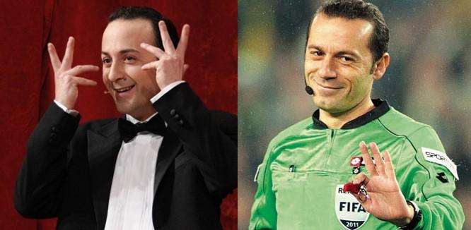 Futbolcu, teknik direktör ve başkanlara benzeyenler