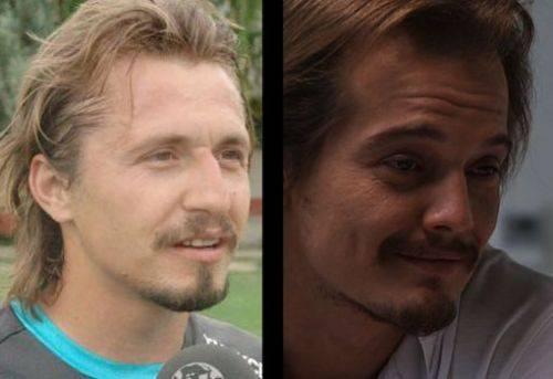 Futbolcu, teknik direktör ve başkanlara benzeyenler