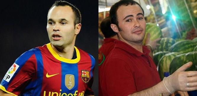 Futbolcu, teknik direktör ve başkanlara benzeyenler