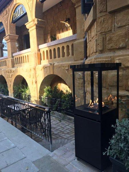 Avrupa'nın en çok satan gazlı dış mekan ısıtıcısı Türkiye'de