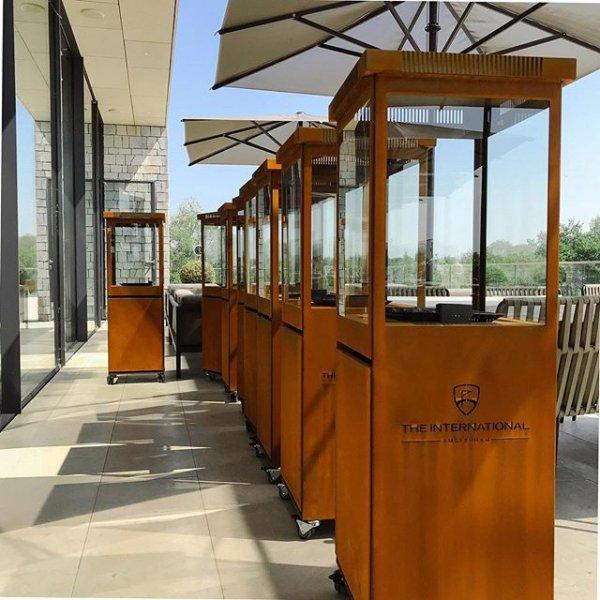 Avrupa'nın en çok satan gazlı dış mekan ısıtıcısı Türkiye'de