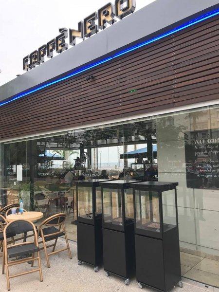 Avrupa'nın en çok satan gazlı dış mekan ısıtıcısı Türkiye'de