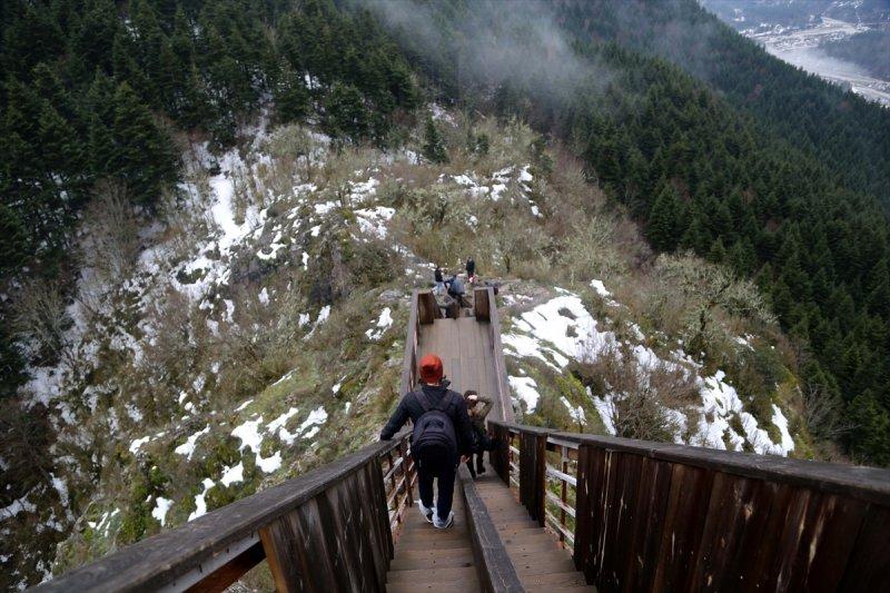 Valla Kanyonu artık seyir terasında izlenebilecek