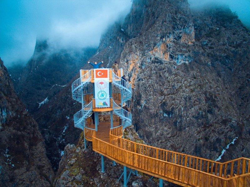 Valla Kanyonu artık seyir terasında izlenebilecek