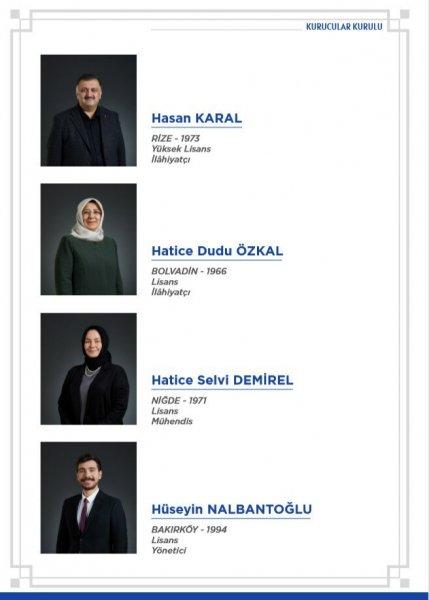 DEVA Partisi'nin kurucular listesi