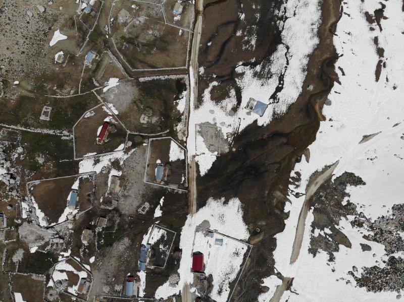 Kışın ortaya çıkan, yazın yok olan doğa harikası