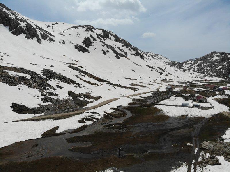 Kışın ortaya çıkan, yazın yok olan doğa harikası