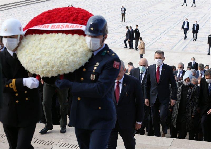 Anıtkabir'de 23 Nisan töreni