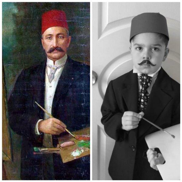 Artukbey İlkokulu'ndaki öğrencilerin 23 Nisan çalışmaları