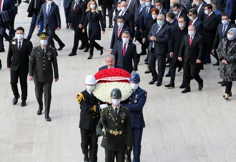Anıtkabir'de 23 Nisan töreni