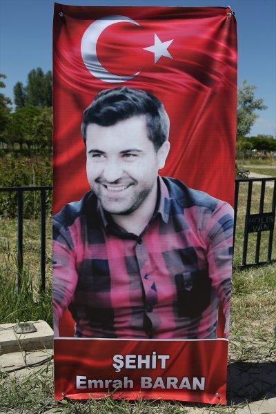 Van'da şehit olan 2 işçi, son yolculuğuna uğurlandı