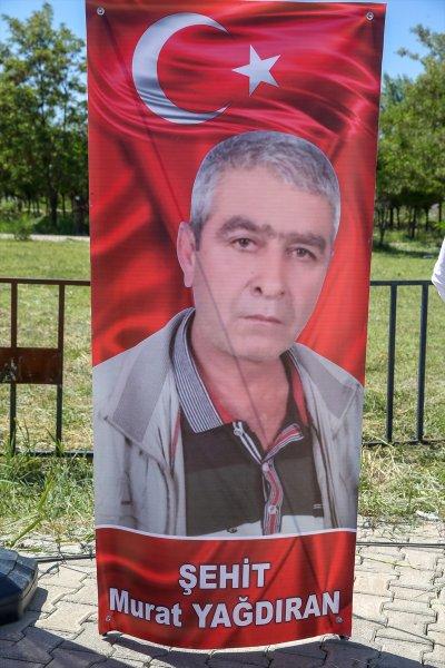 Van'da şehit olan 2 işçi, son yolculuğuna uğurlandı