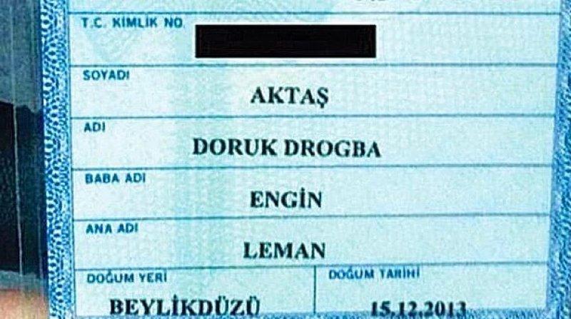 Çocuğuna yabancı futbolcuların ismini koyan taraftarlar