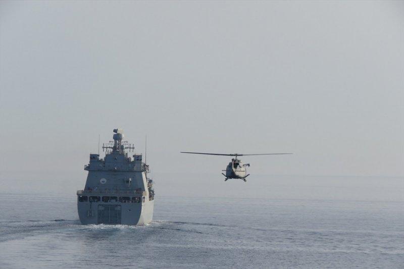 Deniz Kuvvetleri'nin harekata hazırlık eğitimleri yapıldı