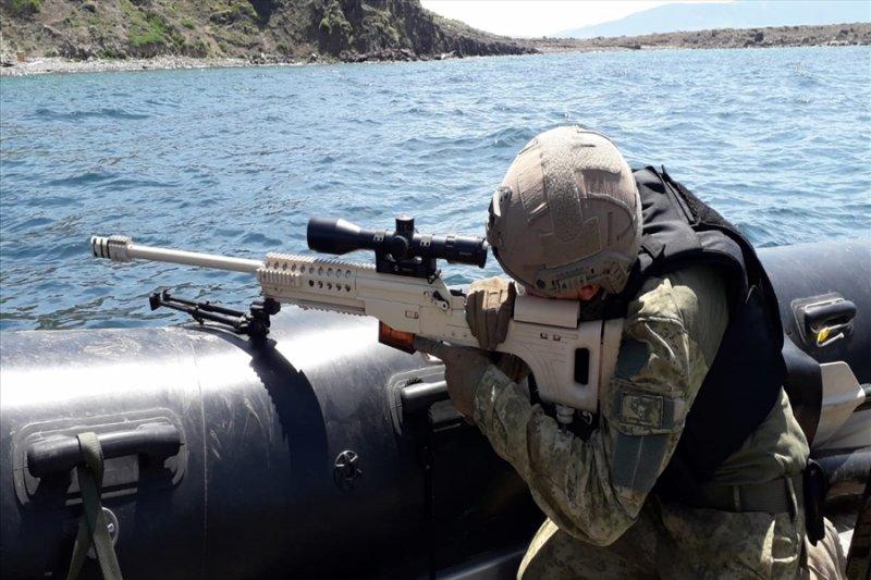 Deniz Kuvvetleri'nin harekata hazırlık eğitimleri yapıldı