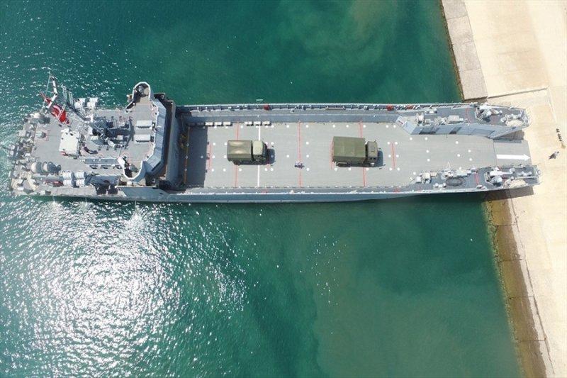 Deniz Kuvvetleri'nin harekata hazırlık eğitimleri yapıldı