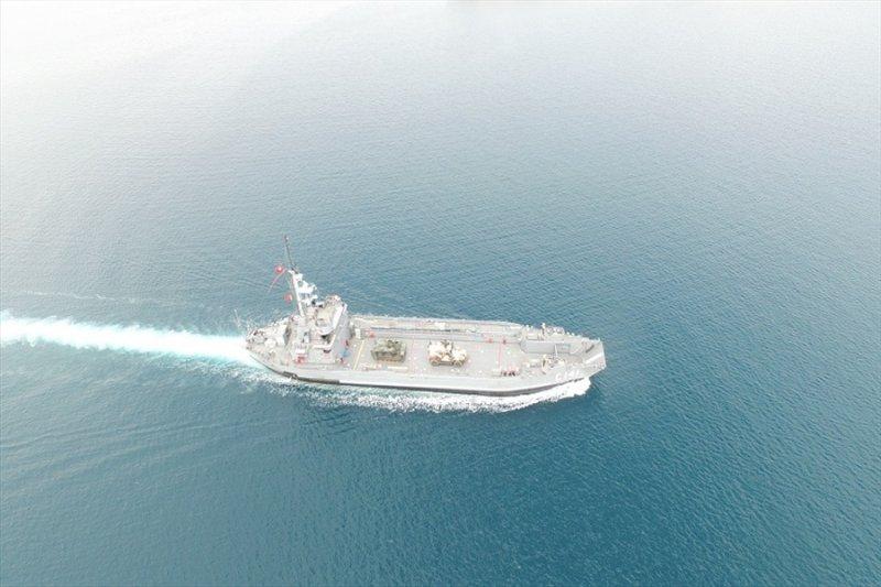 Deniz Kuvvetleri'nin harekata hazırlık eğitimleri yapıldı