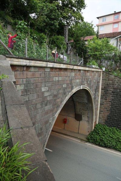 Artvin'de tünelin üstünü tarlaya çevirdiler