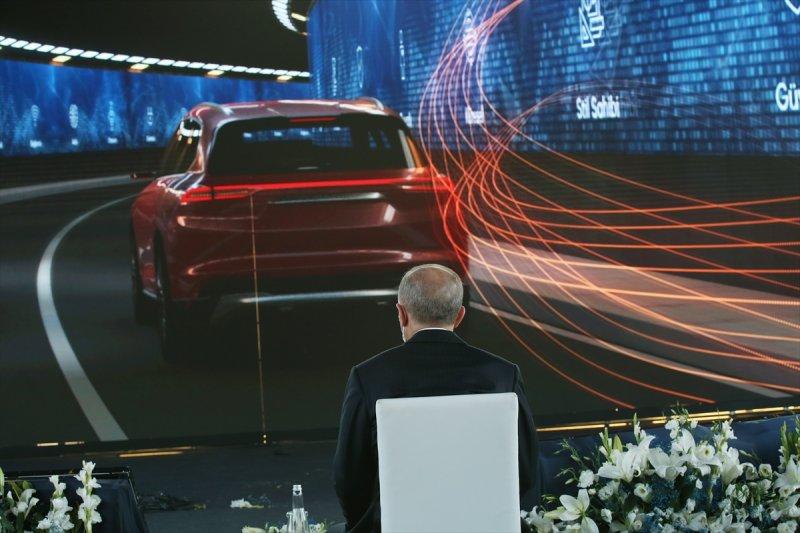 Yerli otomobil fabrikasının temel atma töreninden fotoğraflar