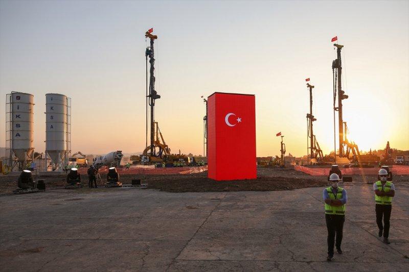 Yerli otomobil fabrikasının temel atma töreninden fotoğraflar