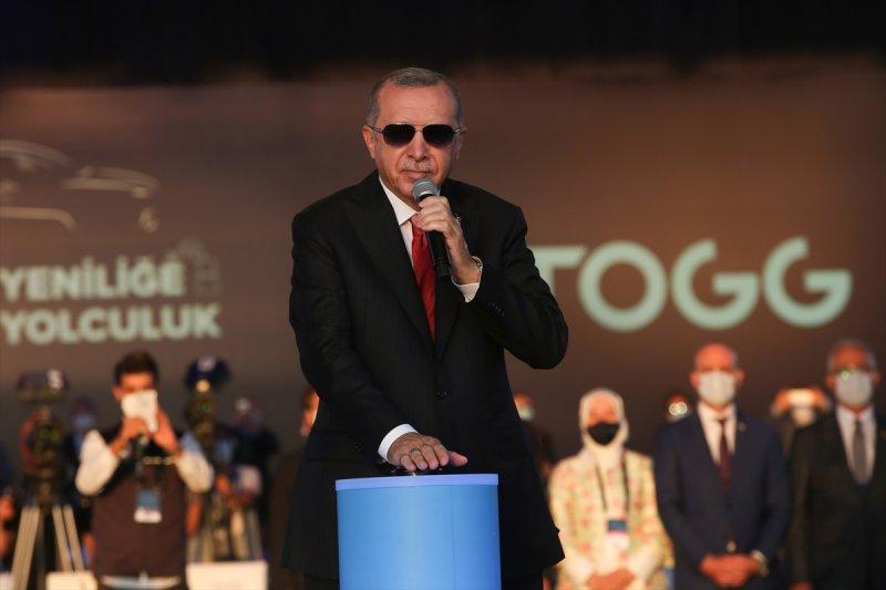 Yerli otomobil fabrikasının temel atma töreninden fotoğraflar