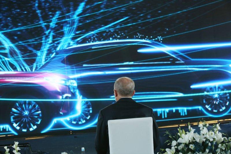 Yerli otomobil fabrikasının temel atma töreninden fotoğraflar