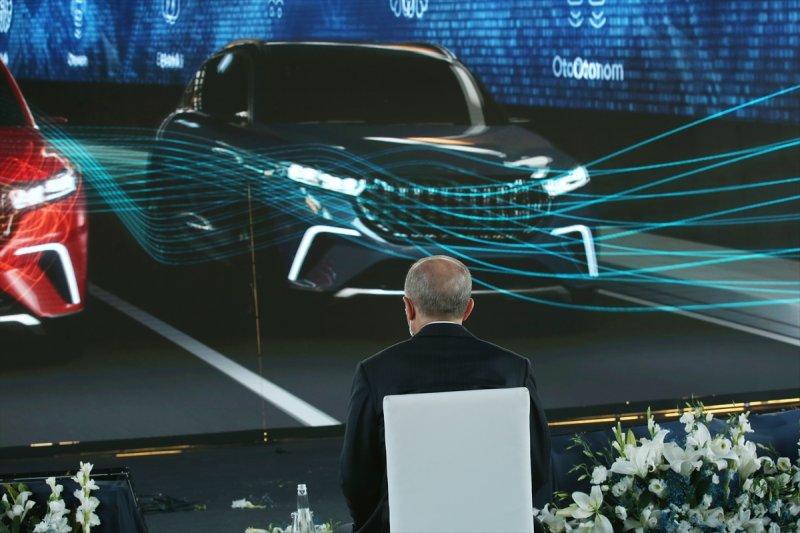 Yerli otomobil fabrikasının temel atma töreninden fotoğraflar