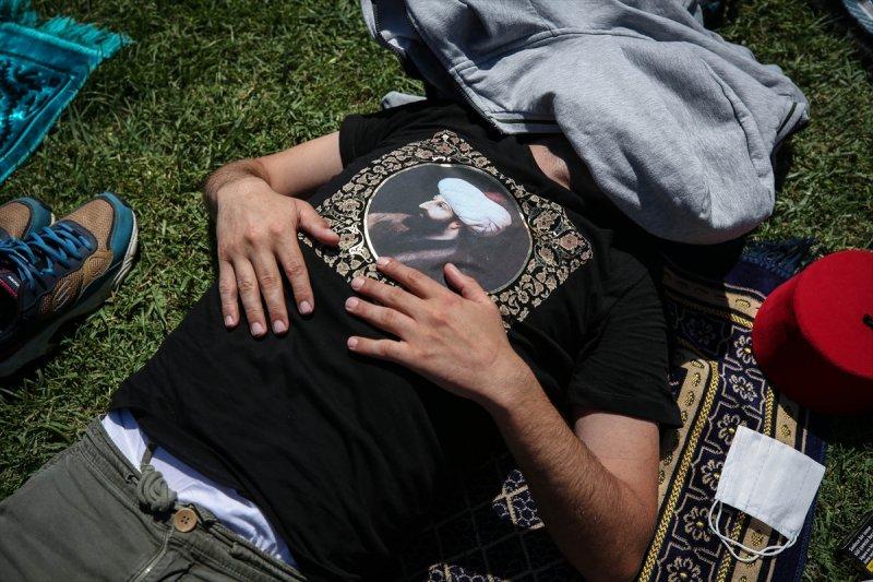 Ayasofya Camii'nde ilk namaz heyecanı 