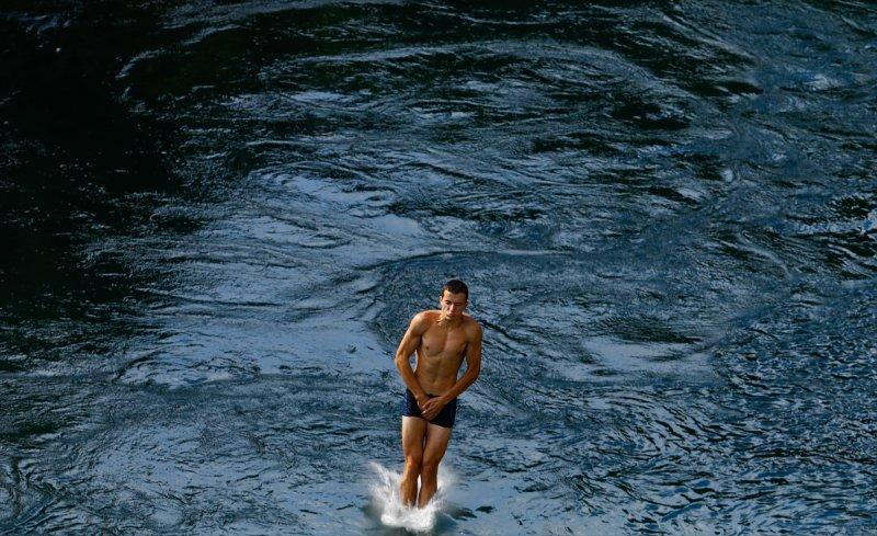 Bosna'da 454. Geleneksel Mostar Köprüsü Atlayışları