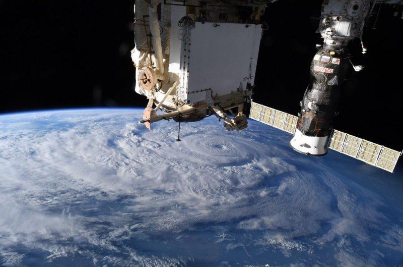 Genevieve Kasırgası uzaydan görüntülendi