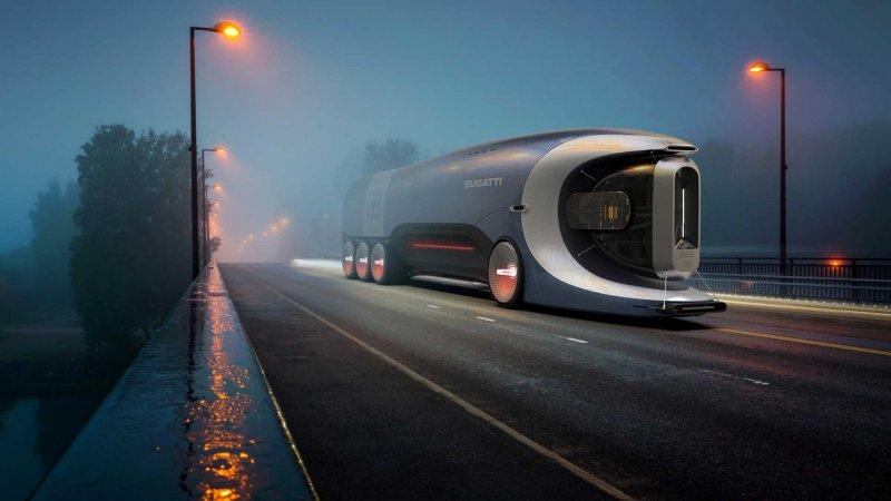 Dünyanın en hızlı kamyonu: Bugatti Hyper Truck